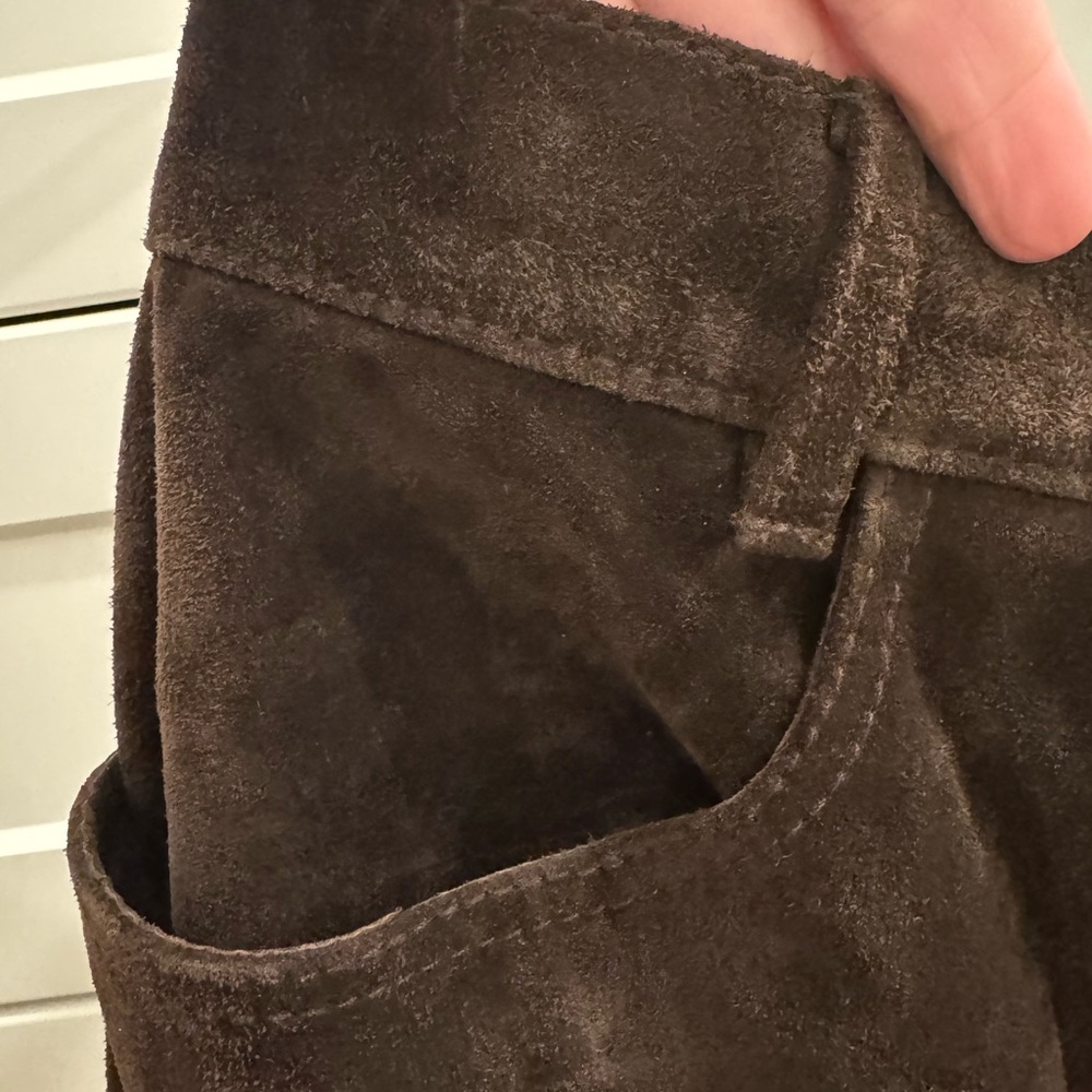 Miu Miu Dark Brown Suede Skirt - Picture 12 of 12